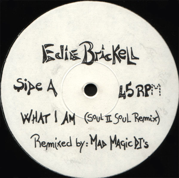 And all that happens in the first 30 seconds of Loaded, before Weatherall strips it all back again to nothing but a drum break. This drum break to be exact, pilfered from a naughty bootleg of Edie Brickell which was spuriously attributed to Soul II Soul 