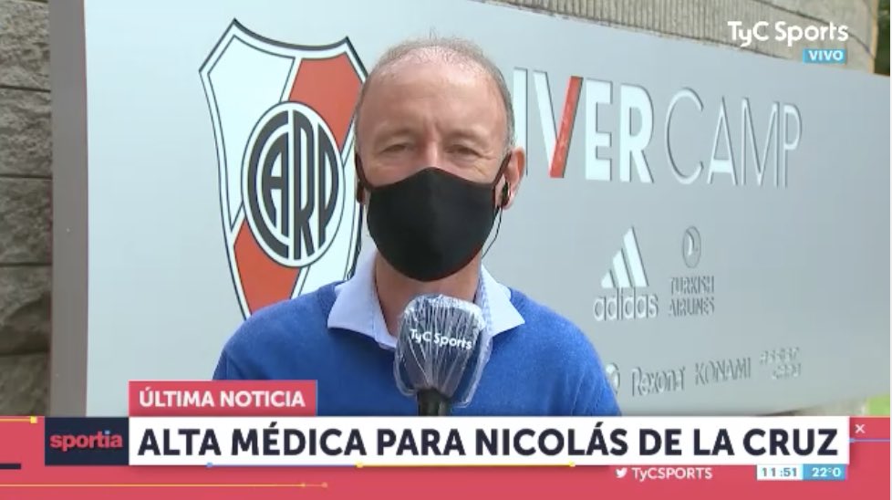 👉🏻Alta médica para Nicolás de la Cruz👈🏻 ➖Ya no siente molestias en la pierna derecha y entrena a la par de sus compañeros. Sin embargo, no jugará el sábado contra Rosario Central.