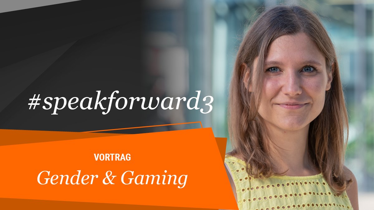 GENDER &amp; GAMING @ #speakforward 

Wir freuen uns, dass Natalie Denk, Spieleforscherin und Bildungswissenschaftlerin an der @donau_uni, bei #speakforward3 dabei ist und uns das Thema Gaming aus wissenschaftlicher Perspektive näherbringt.

Jetzt anmelden:
register.gotowebinar.com/register/56467…