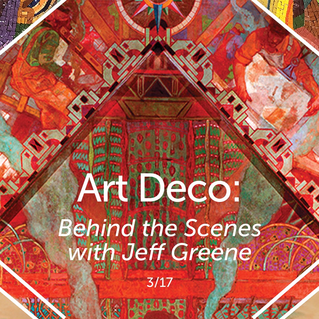 Mark your calendars! On March 17th Jeff Greene will be taking you on a virtual look into the process of Art Deco restoration and conservation with a variety of project stories. 
Learn more and Register for the live ADSNY presentation and Q&amp;A at evergreene.com/a-behind-the-s…