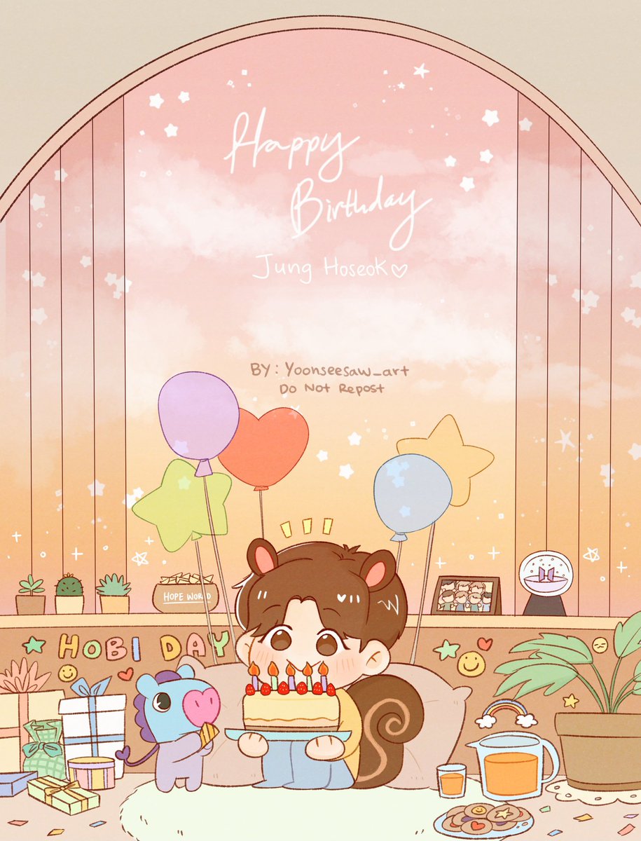 happy birthday hobi 💕🌼🌈🌱🎂
#HappyHobiDay #27YearsofHope