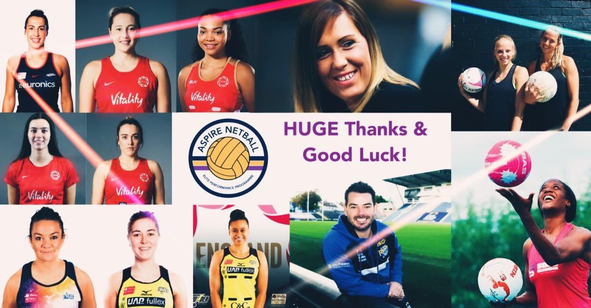 Aspire have been so lucky this season to have had access to a whole wealth of experience from the netball world! Thankyou so much to the players and coaches who took the time to host sessions, chat forums and offer live coaching courses with our athletes it has been amazing!