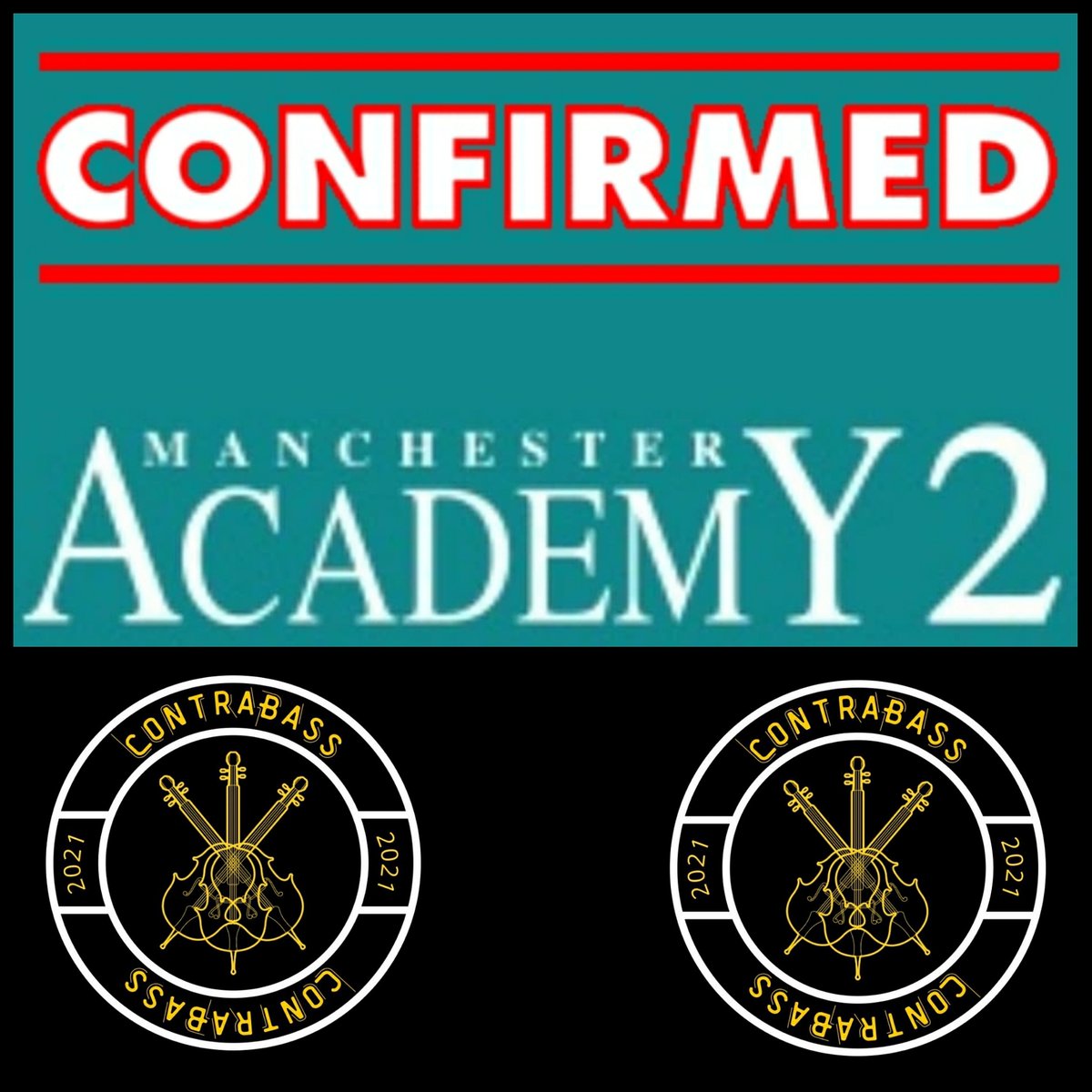 ContrabassM's tweet image. FRIDAY 3RD SEPTEMBER #CONTRABASS WILL BE BRINGING YOU #DRUMnBASS TO THE MANCHESTER ACADEMY 2 (10pm-4am) GET IT IN YOUR DAIRY. WE HAVE THE LINE UP 90% CONFIRMED HOPING TO SHARE IT IN THE NEXT 2-3 WEEKS. TELL A FRIEND TO TELL A FRIEND, MAKE UP FOR THE TIME YOU HAVE MISSED.