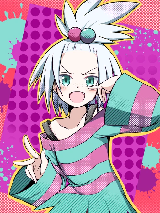 #見た人もなにか無言でイッシュ作品をあげる 圧倒的にホミカ描いた数が多い 