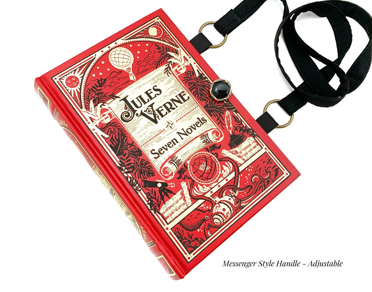 NovelCreations's tweet photo. Jules Verne Book Purse - Around The World In Eighty Days Book Clutch - Twenty Thousand Leagues Under the Sea Pocket Book - SciFi Gift https://t.co/Bh8Q0Ms51E #Etsymntt #bookpurse #booklover #CenterOfTheEarth https://t.co/dfYITq3sNN