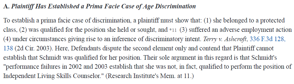 The woman's name was Janie Schmidt. She said that once Zenkus had become her supervisor, he treated her like shit in comparison to the younger female colleagues, who he would ask to come to the bar and hear his band play. Their younger colleagues were 22 to 29.Gross.3/