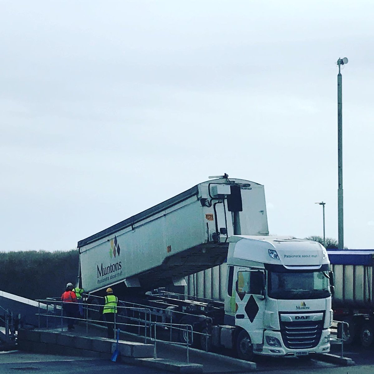 AdamDarnes's tweet photo. @MuntonsMalt Tithe Top Maltings yesterday
#MuntonsMalt #WagonWednesday #Distilling #CraftDistilling #Whisky #Scotch #SingleMalt #DistilleryLife #HeadDistiller #MasterDistiller #Beer #Brewing #CraftBeer #CraftBrewing #HeadBrewer #BreweryLife #BrewerLife https://t.co/FB6QeWIaZM