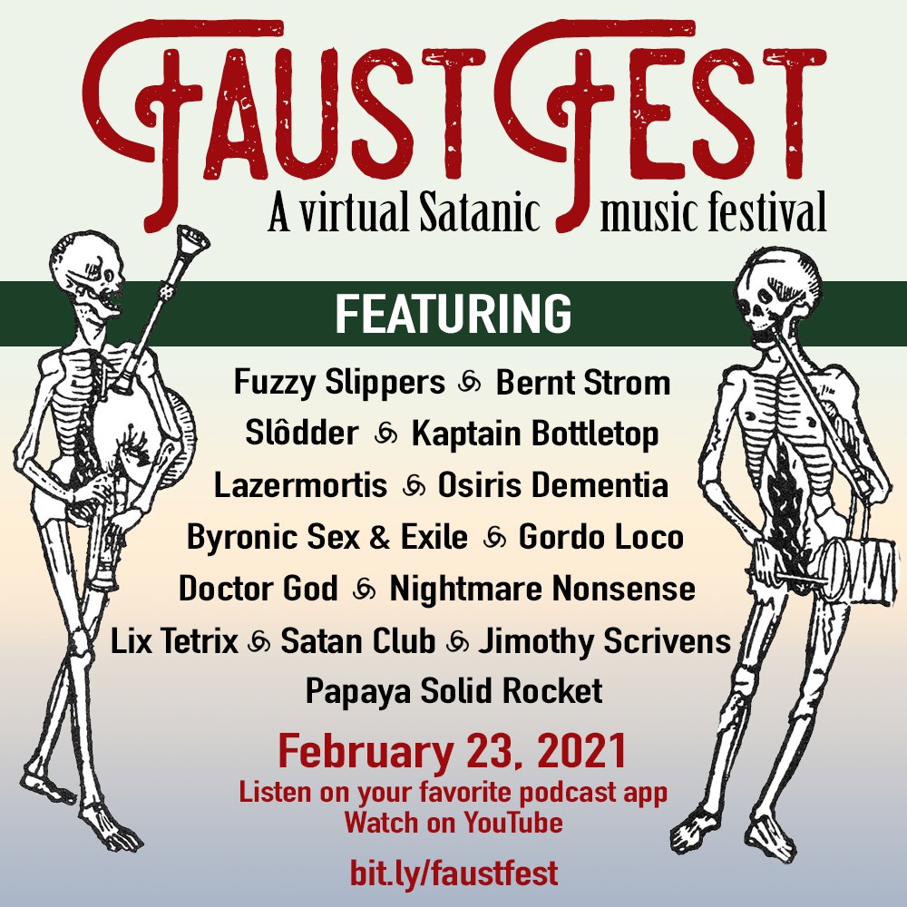 BlackMassAppeal's tweet photo. The stars are almost right. #FaustFest https://t.co/WRComG2GLn