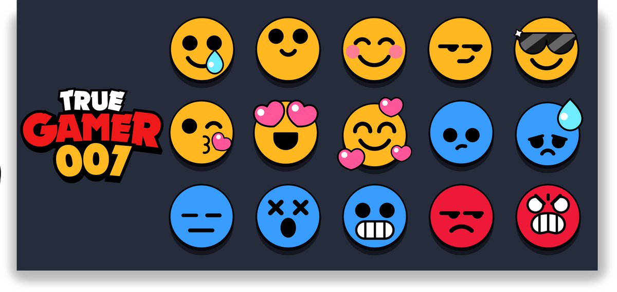 Truegamer007 On Twitter Tried To Make Some Emojis In Brawl Stars Pins Style - brawl stars pins
