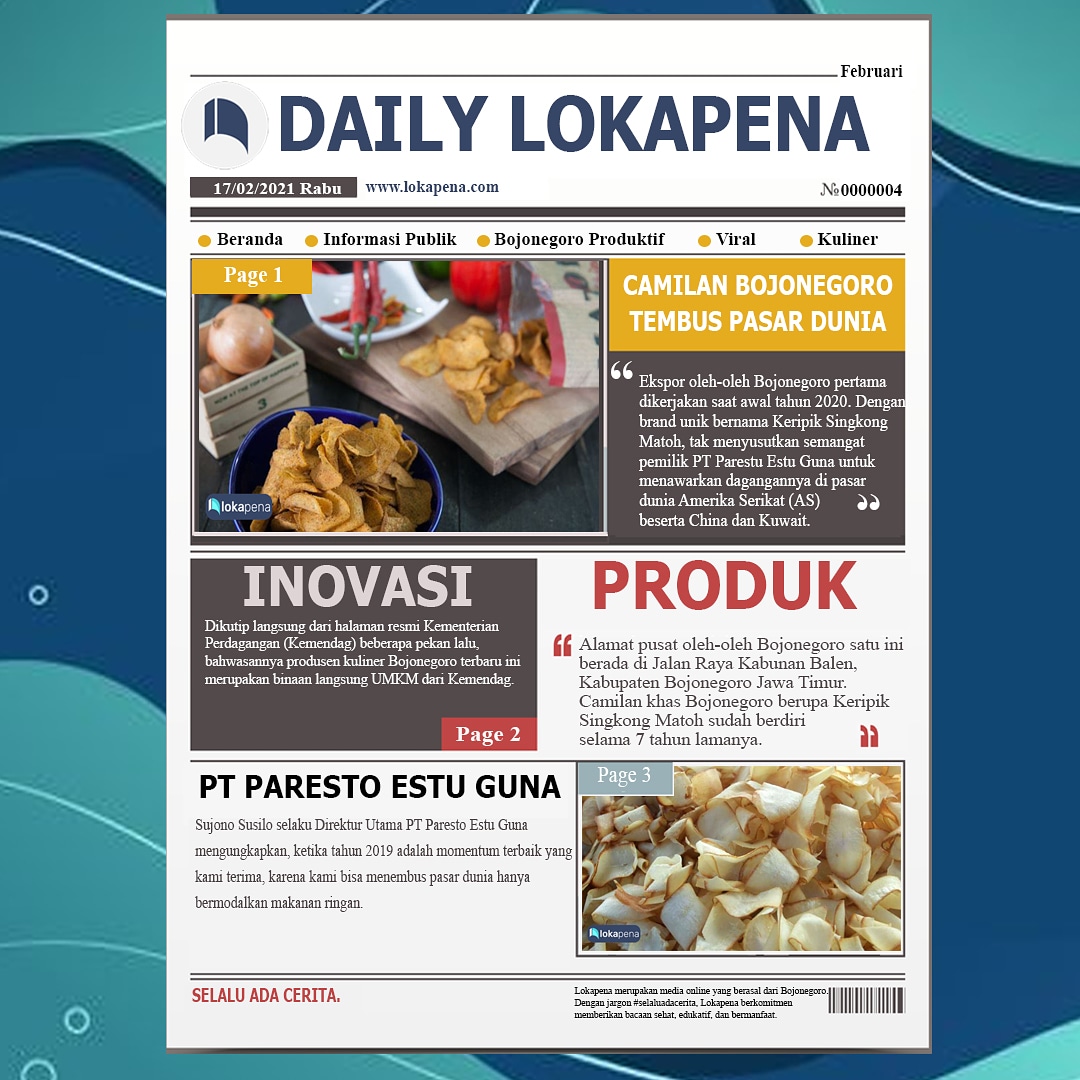 infolokapena's tweet photo. Camilan khas Bojonegoro Keripik Singkong Matoh sudah berdiri selama 7 tahun lamanya, tepatnya pada tanggal 9 Maret 2013. 

Info selengkapnya
https://t.co/AIMmDomscN https://t.co/TJYrSlGHs9