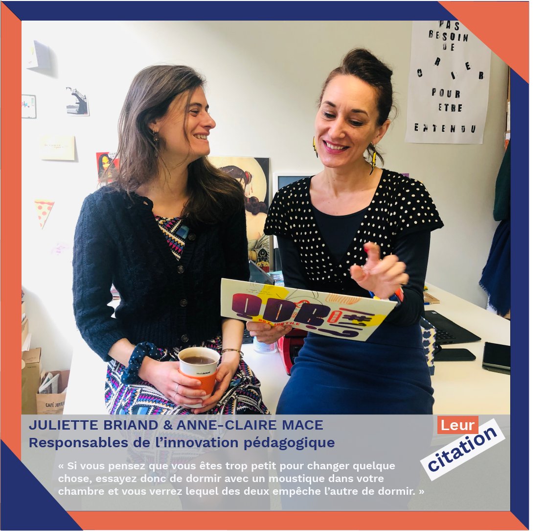 Fast and curious ! 🎥

Nous avons demandé à l’équipe de MediaSchool Rennes de nous donner la première citation qui leur passe par la tête quand on leur parle de leur duo à MediaSchool Rennes. 🔗
Voici leurs réponses !