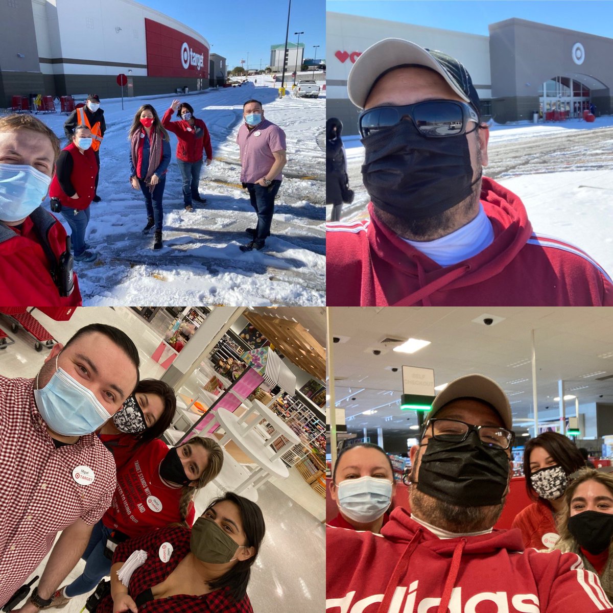 Neither snow,nor rain, nor power outages, nor sleet, shall keep T1523 team from bringing a little of Joy in this San Antonio freezing weather. <a href="/rmunny0128/">Ramiro</a> <a href="/JaxBackes/">Jackie Backes</a> <a href="/lyssy_michael/">Michael Lyssy</a> <a href="/mig_olv19/">Miguel Olvera</a> @stephaniem_go <a href="/santihp3/">santi</a>