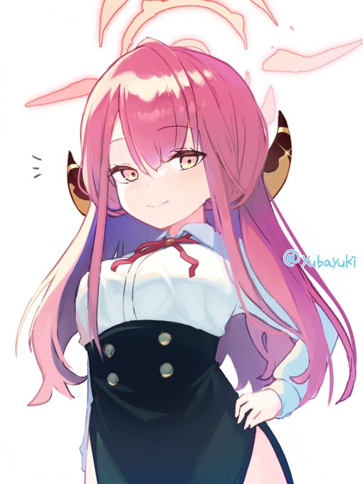 #ブルアカ こっちに気づいて笑顔を向けてくれるアル社長 