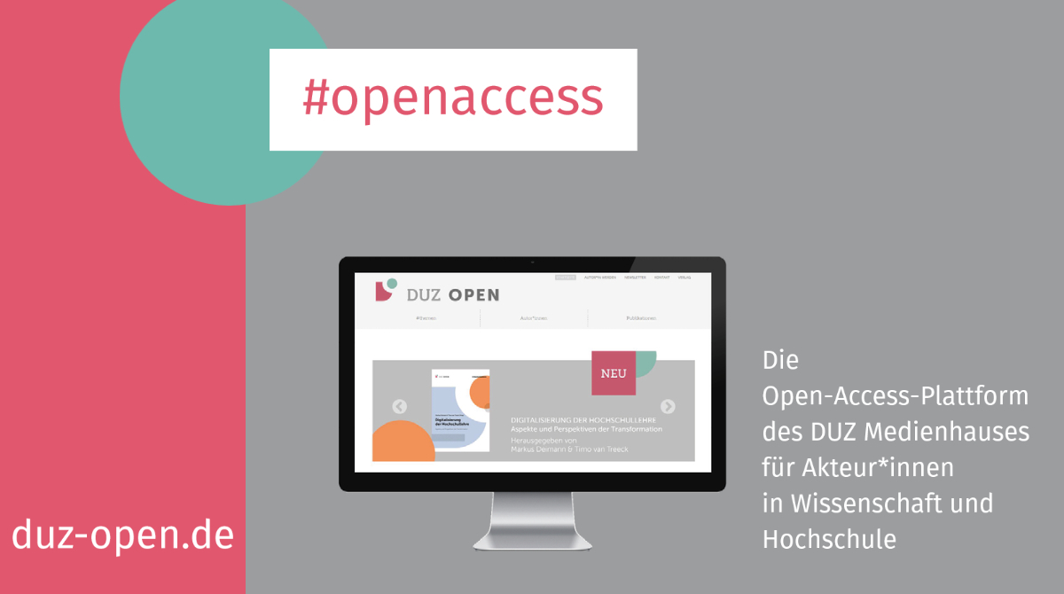 NEU im <a href="/DMedienhaus/">DUZ Medienhaus</a>: DUZ open, die Open-Access-Plattform für Akteur*innen aus #Wissenschaft und #Hochschule. Interessiert? Dann schaut mal hier vorbei: duz-open.de
#openaccess #openscience #phdchat #phdlife