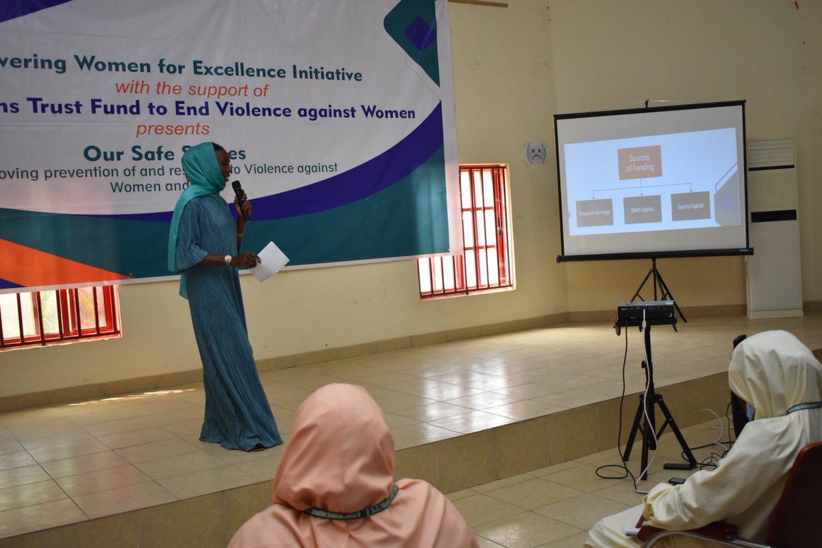 Our EVAWG/GBV partner <a href="/sumeeumar/">Fero-Yerwa♥️ (Mrs)</a> from <a href="/MabinasB/">Mabinas Microfinance Bank</a>
 speaking on the topic 'Financial Management in the context of VAWG" at the ongoing #OSSSeminar3 Year 2 with the support of <a href="/UNTrustFundEVAW/">UN Trust Fund to End Violence against Women</a> at Ungwan Dosa Community.
<a href="/SalamaSarc/">Salama S.A.R.C Kaduna</a> <a href="/HafsatMohBaba/">Hafsat M Baba</a>

#UNTF #UNTFcommunity  #EVAWG