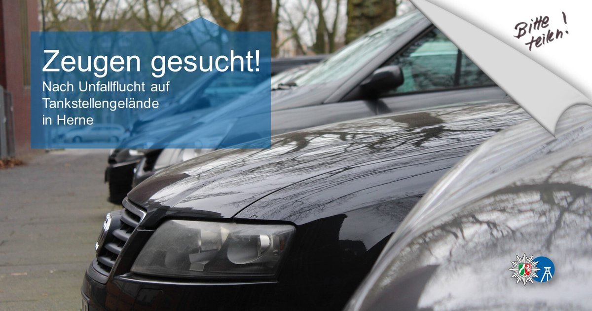 polizei_nrw_bo's tweet photo. Zeugen nach einer #Verkehrsunfallflucht gesucht! Weißer Renault beschädigt auf #Herner #Tankstellengelände geparktes Auto. Zur Pressemittelung ➡ https://t.co/xFS9dEK0Mb https://t.co/K5lm5WJkyO