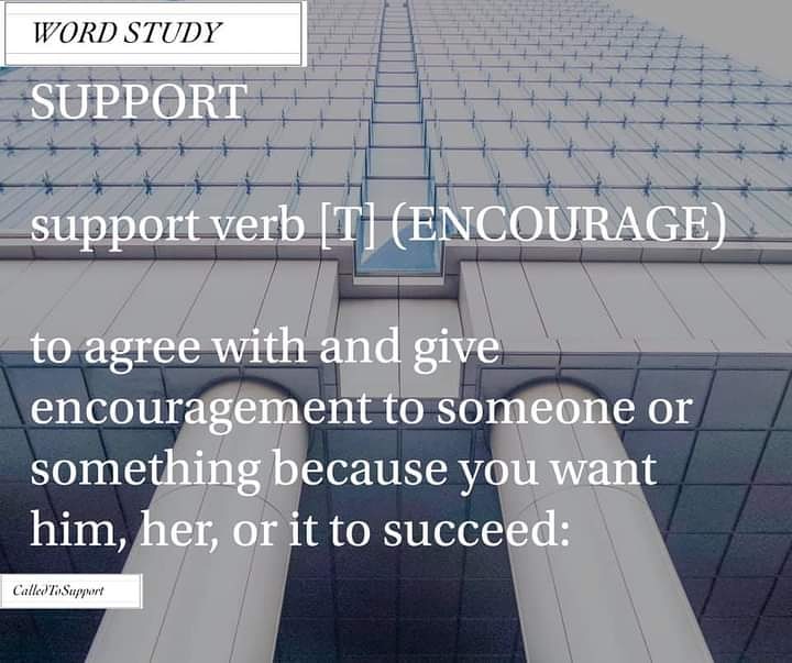 CalledToSupport's tweet photo. Dear Pastor’s Wife,

May the Lord empower you to truly support your husband. 🌟

#PastorsWives
#CalledToSupport https://t.co/aSymbAex40