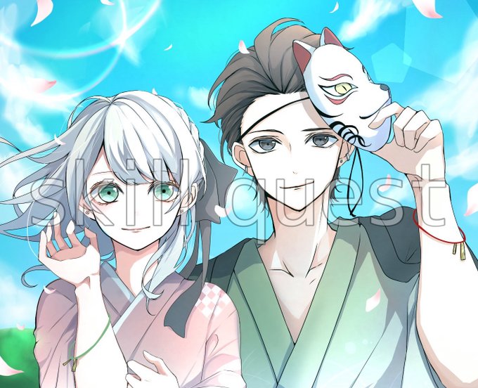 ペア画 高画質 のtwitterイラスト検索結果