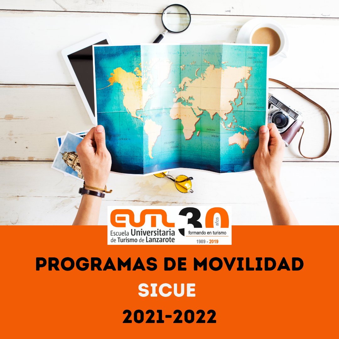 Ya se encuentra abierto el programa de movilidad SICUE, el plazo de inscripción está abierto desde el jueves 12 de febrero y finaliza el día 4 de marzo de 2021. buff.ly/3qsMTbJ
#sicue #Movilidad #estudiantes #extranjero
<a href="/ULPGC/">ULPGC</a>