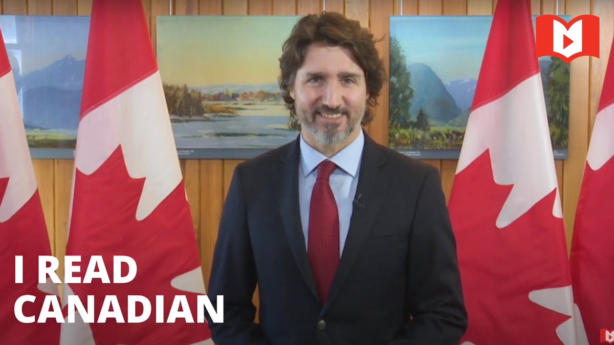 I Read Canadian 🇨🇦 (@ireadcanadian) on Twitter photo “We are very lucky because Canada is home to some of the world’s best authors and illustrators." Watch Prime Minister <a href="/JustinTrudeau/">Justin Trudeau</a>'s special message to the young people of Canada in honour of #IReadCanadian Day! youtu.be/SrpvWfPVLPU “We are very lucky because Canada is home to some of the world’s best authors and illustrators." Watch Prime Minister <a href="/JustinTrudeau/">Justin Trudeau</a>'s special message to the young people of Canada in honour of #IReadCanadian Day! youtu.be/SrpvWfPVLPU