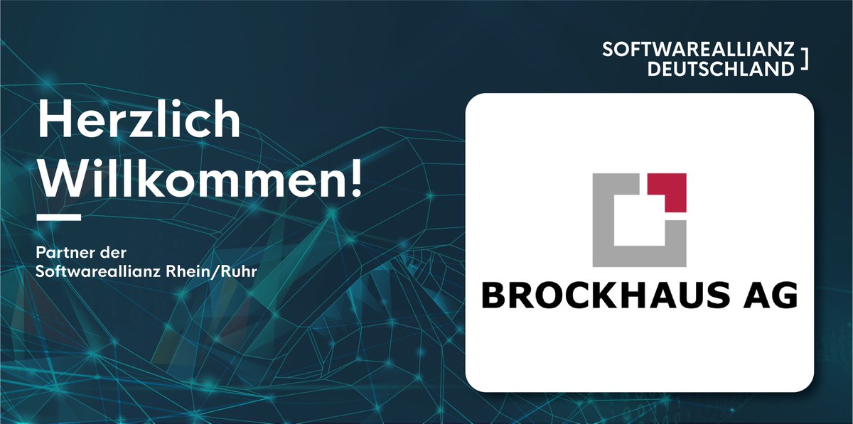 softwareallianz's tweet photo. 🎉Herzlich Willkommen @BROCKHAUS_AG bei der #swad!
Wir freuen uns auf eine erfolgreiche Zusammenarbeit!🤝

#softwareallianzdeutschland #swad #software #it #digitalisierung #mittelstand #rhein #ruhr

https://t.co/onLLUwZyJK https://t.co/9VT2JkfK4L