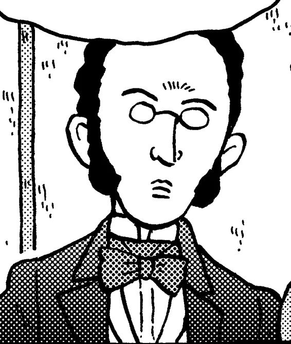 自分の漫画ではきわめて考証テケトーで、それっぽければええわ主義者なのですが、19世紀中盤ぽいシルエットで描いたらそれなりに19世紀中盤マンが出力されて一人で笑ってました。ホームズより干支三廻りぐらい前。 