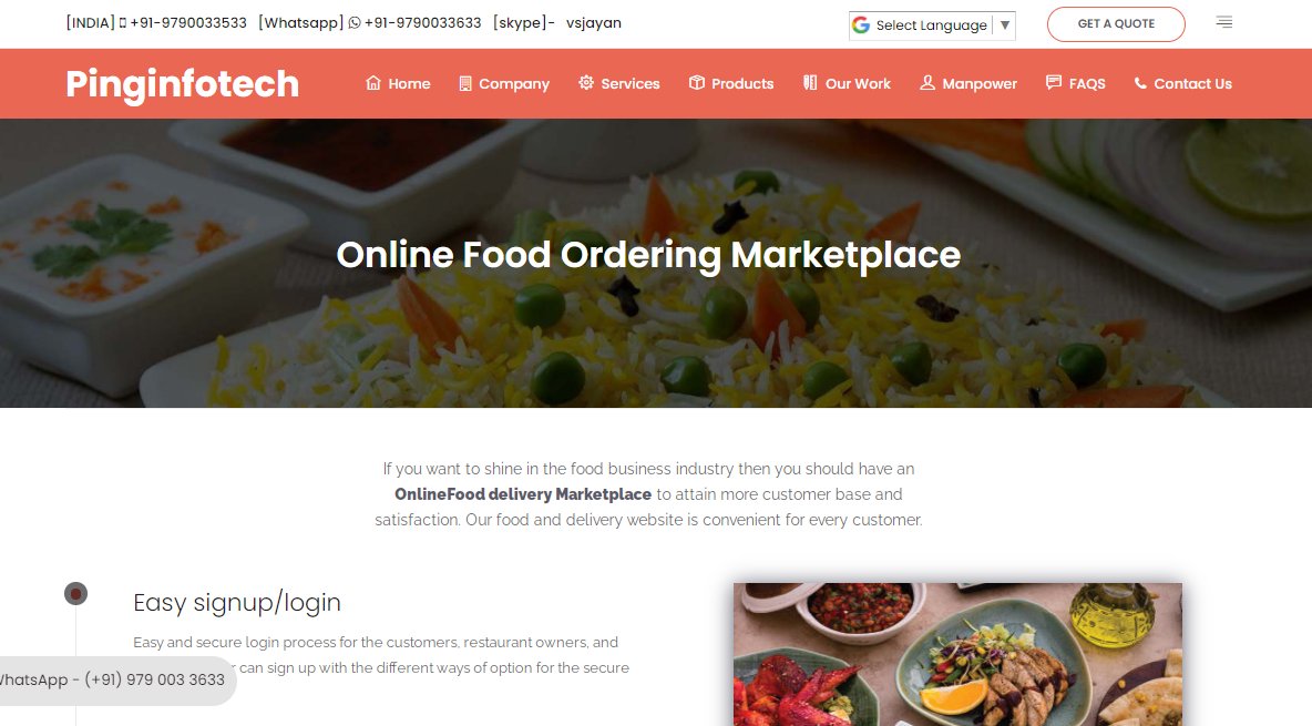 phpscriptsmall2's tweet image. We ar the leading internet style and development company in  chennai . As a full service digital selling company, we tend to helps shoppers to grow their business in web selling. 
 visit to know more:  pinginfotech.com/online-food-or…
[INDIA]  +91-9790033533  
 [Whatsapp]  +91-9790033633