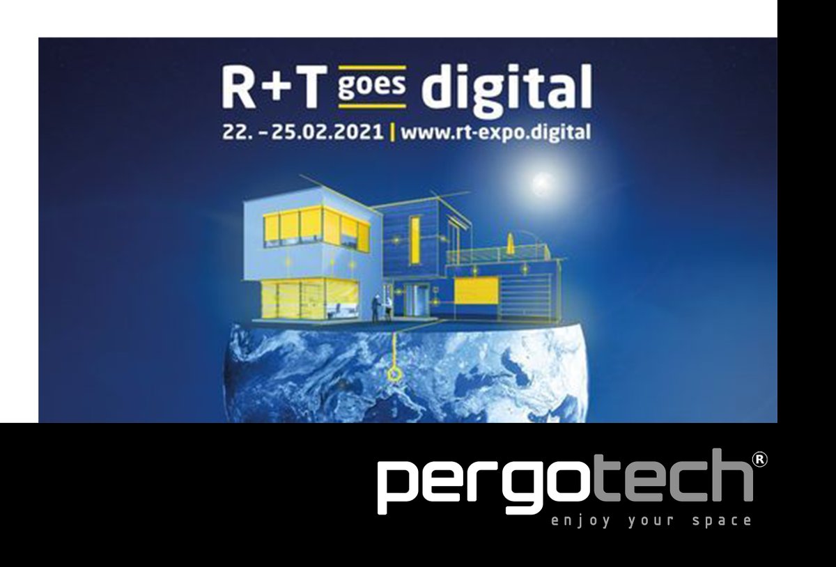 ALTUN_PERGOTECH's tweet photo. R + T STUTTGARD DIGITAL FAIR
R + T Stuttgard, one of the world's most prestigious fairs, will take place digitally this year.
PERGOTECH took its place in the digital fair and is waiting to meet you!
Visit us!   
#pergotech #pergotechglobal  #enjoyyourspace #pergola  #bioclimatic https://t.co/2BivxJSApV
