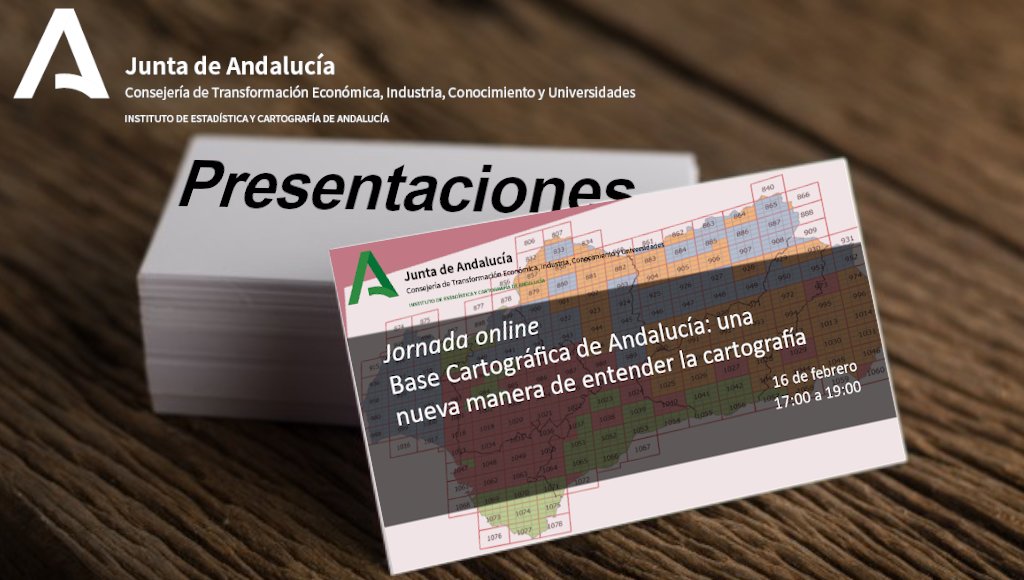 IECA_Andalucia's tweet photo. 📋Ya tenéis disponibles las presentaciones de la #Jornada online, celebrada ayer
“Base #Cartográfica de Andalucía: una nueva manera de entender la cartografía”
📥Podéis descargarlas desde el siguiente enlace 👇
https://t.co/RwxCWS4tNf #BCA10 #webinar https://t.co/a5tReSQ1IL