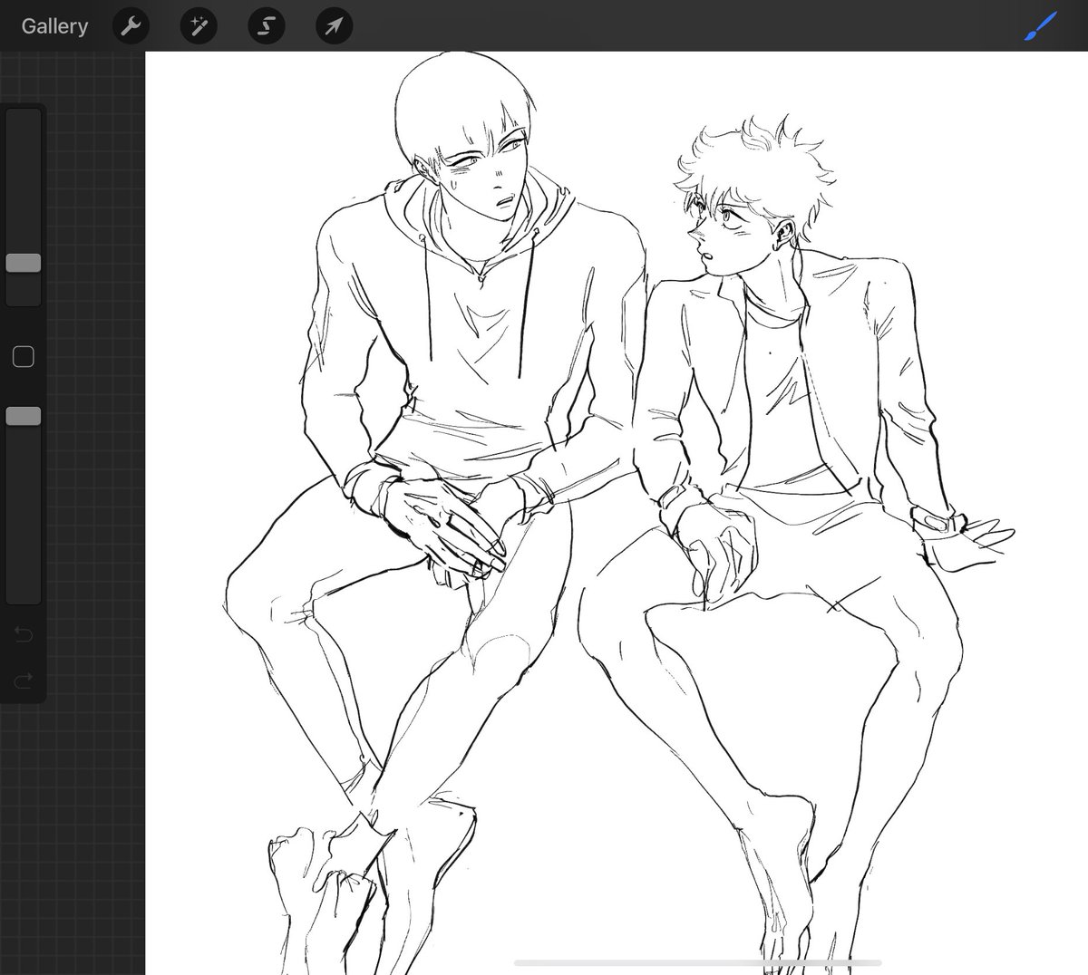 Testing with kagehina! Real life ref is always nicer than photo refs :') heres a wipipipipip 