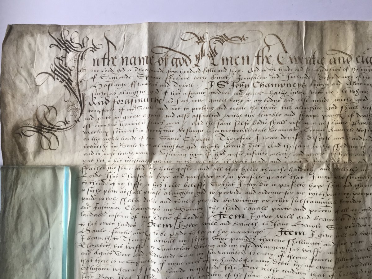 Wills are endlessly fascinating and useful, but they are inherently prescriptive documents, relating what a testator wished to happen - executors' accounts (in theory) offer a much fuller view of the process of executing a medieval will, verifying info usually omitted from wills.