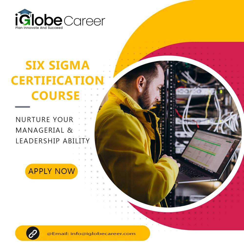 iglobecareer's tweet photo. The Six Sigma certification helps in validating professionals who are skilled in identifying risks, defects, or errors in a business process and removing them. 

#iglobecareer #careeropportunities #sixsigmacertification 
For detailed info, contact at https://t.co/WjlQZ1vz88 https://t.co/TIGdwRqU34