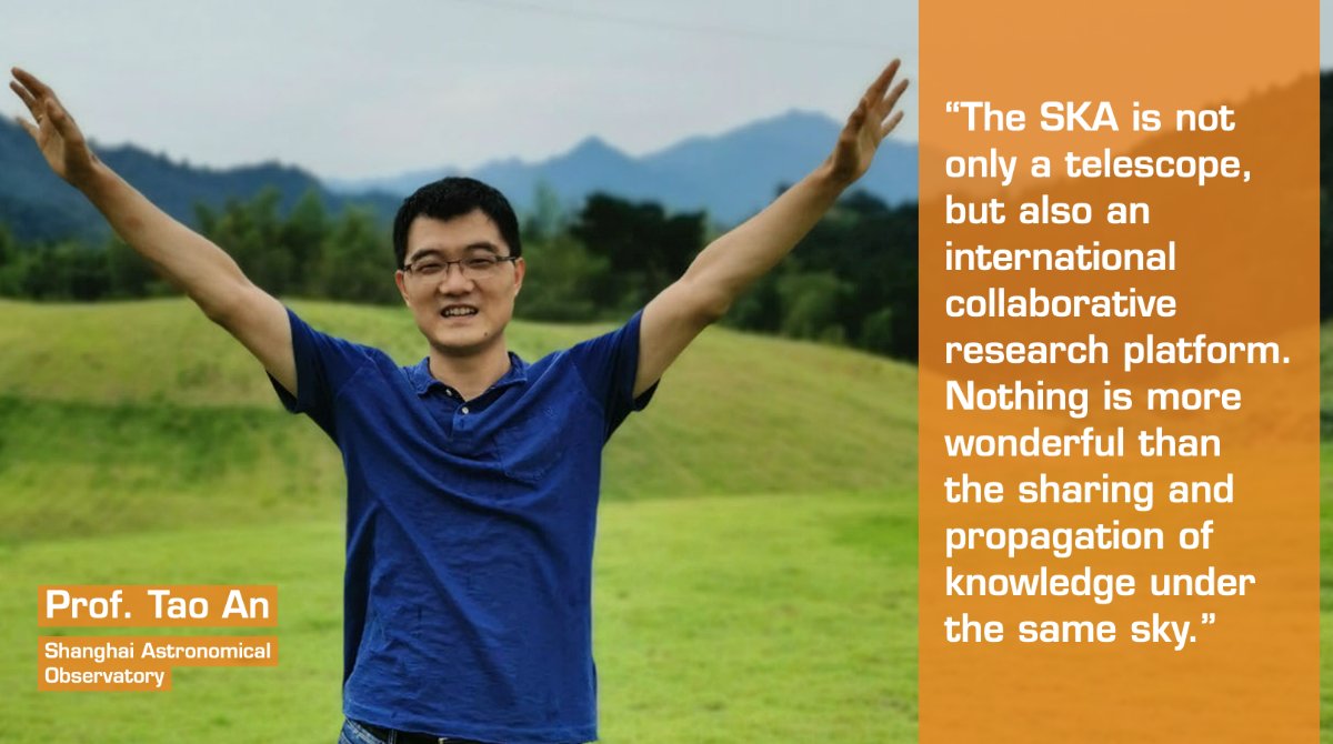 Interested in #BigData? Meet #TeamSKA's Prof. Tao An 🇨🇳, a supercomputing expert &amp; co-chair of the SKA's VLBI Science Working Group! He spoke to us about groundbreaking SKA data processing, international collaboration &amp; what inspired his love of astronomy: loom.ly/yLC-fbs