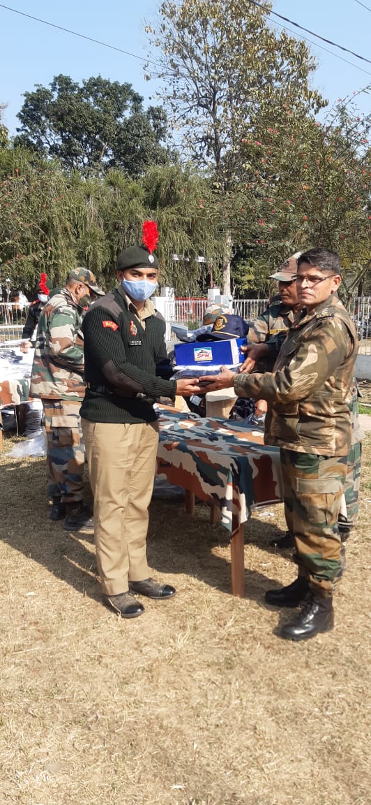 doontigers's tweet photo. #NationalCadetCorps 
Distribution of Incentive to Corona Warriors of 29 UK Bn NCC https://t.co/g941QOA7cm