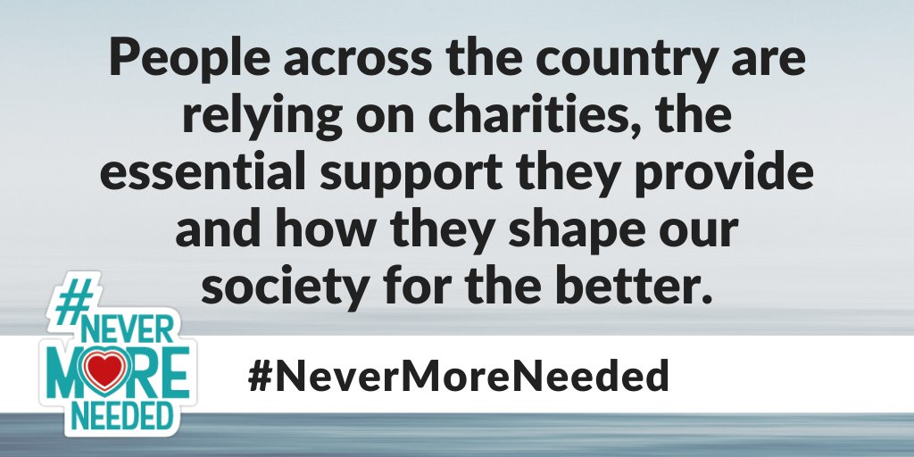 We're joining our friends in the charity sector and calling on <a href="/10DowningStreet/">UK Prime Minister</a> to create an Emergency Support fund for charities #RightNow.

Learn more: bit.ly/2Zmy4vt
#NeverMoreNeeded