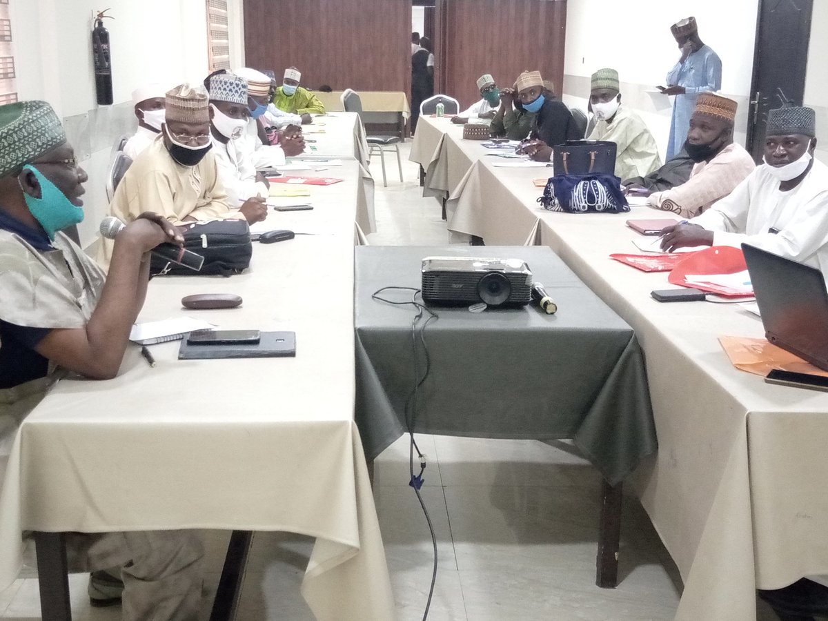 NoaKano2's tweet photo. At the 2nd day of COMOs trainning  from the 44 LGAs of Kano State on UNICEF's supported programs in Kano field office, with special reference to child rights issues, RI and out of school children. At Tahir guest Palace, Kano.
17/2/21 https://t.co/1SmwUuFLVG