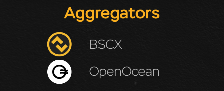 Notable projects in  #aggregator of  #BSC  :Exchange aggregators essentially help user access different trading pools within one platform $BSCX