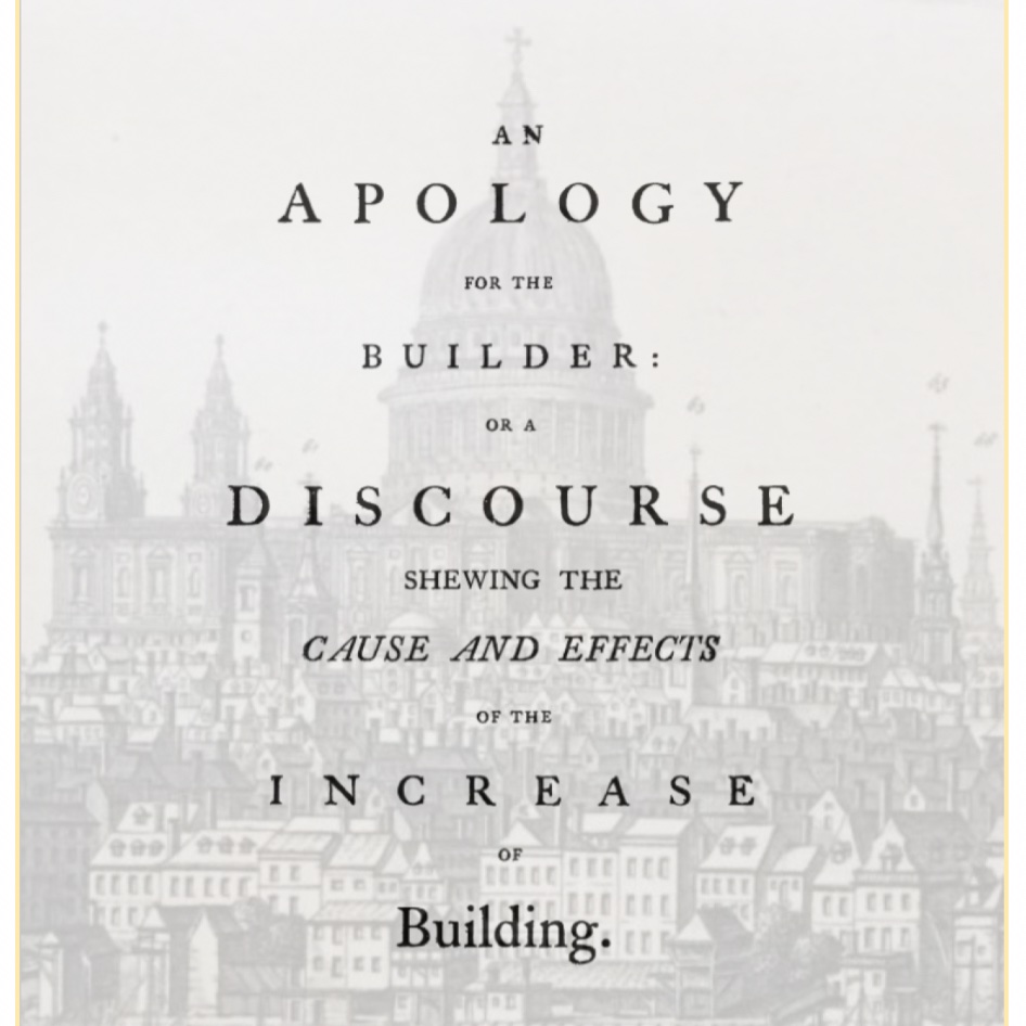 An Apology for the Builder tweet media