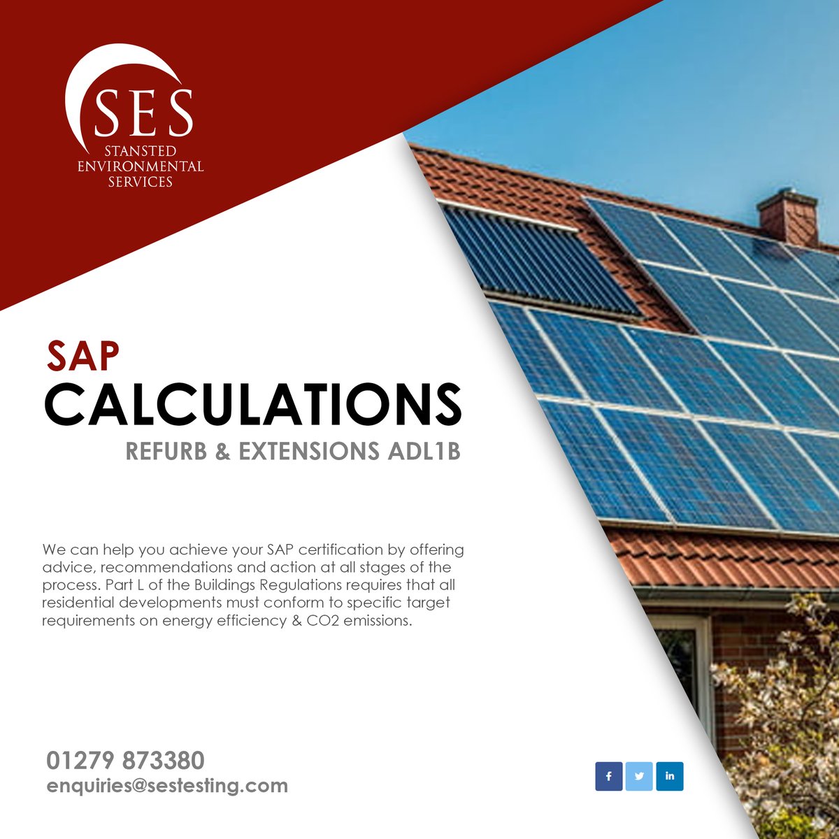 Ltd_SES's tweet image. DO YOU NEED A SAP CALCULATION FOR YOUR REFURB, CONVERSION OR EXTENSION?

stansted-environmental.com/sap-calculatio…

#sap #sapcalculations #epc #adlb #buildingregulations #construction #housingdevelopment #elmhurst #energy #sustainability #refurb #extension