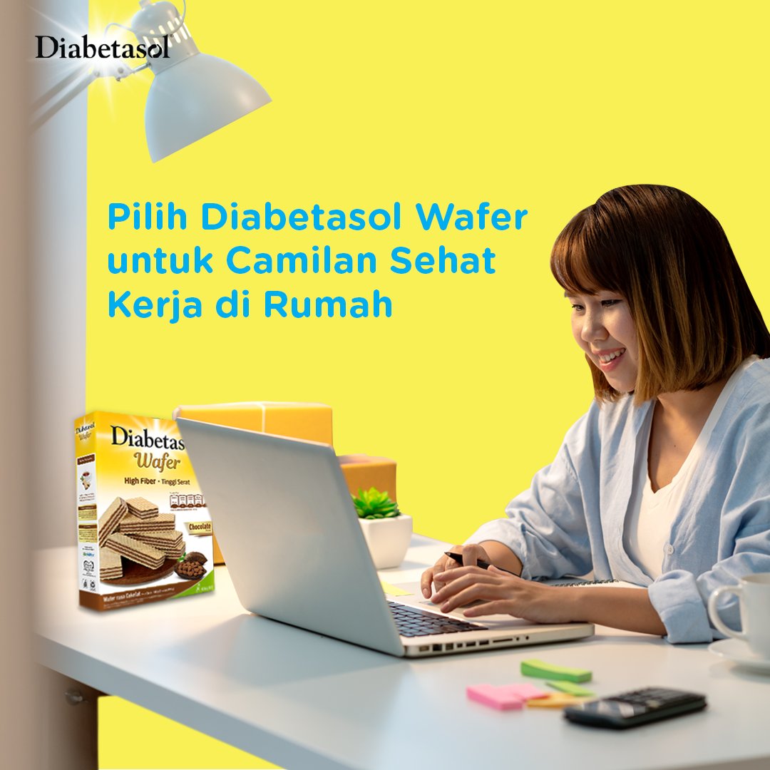 Diabetasol Wafer merupakan camilan tinggi serat dengan rasa cokelat asli yang bisa dinikmati kapan saja karena mengandung 0 gram gula.⁣

Dapatkan Diabetasol Wafer di linktr.ee/diabetasol.

#BersamaDiabetasol #JagaGulamu