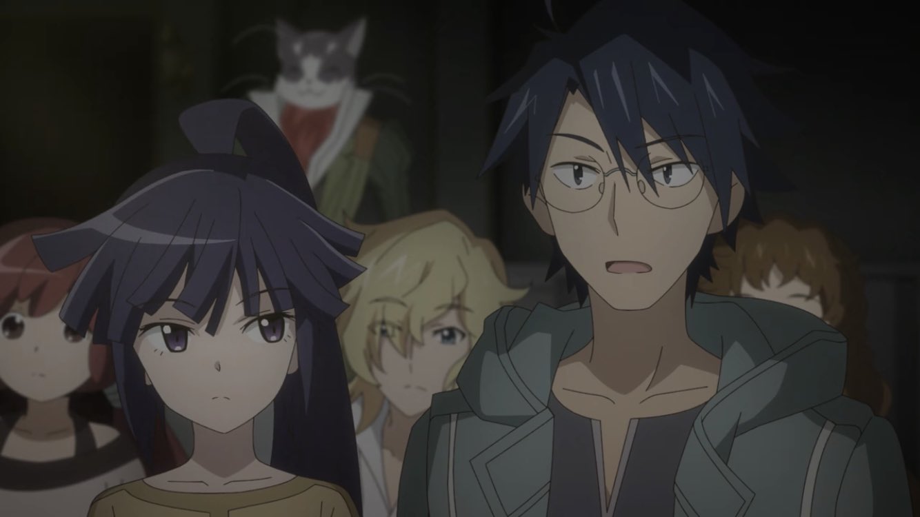 ゆき Twitterissa ログ ホライズン 円卓崩壊 6話の感想 クラスティさんの現在を人形劇で教えてもらってたけど クラスティさん呪いでhpが回復しなくなってました そして すごく怪しい女性に変なこといわれて英雄が暴走して クラスティさんが戦ってました 続き