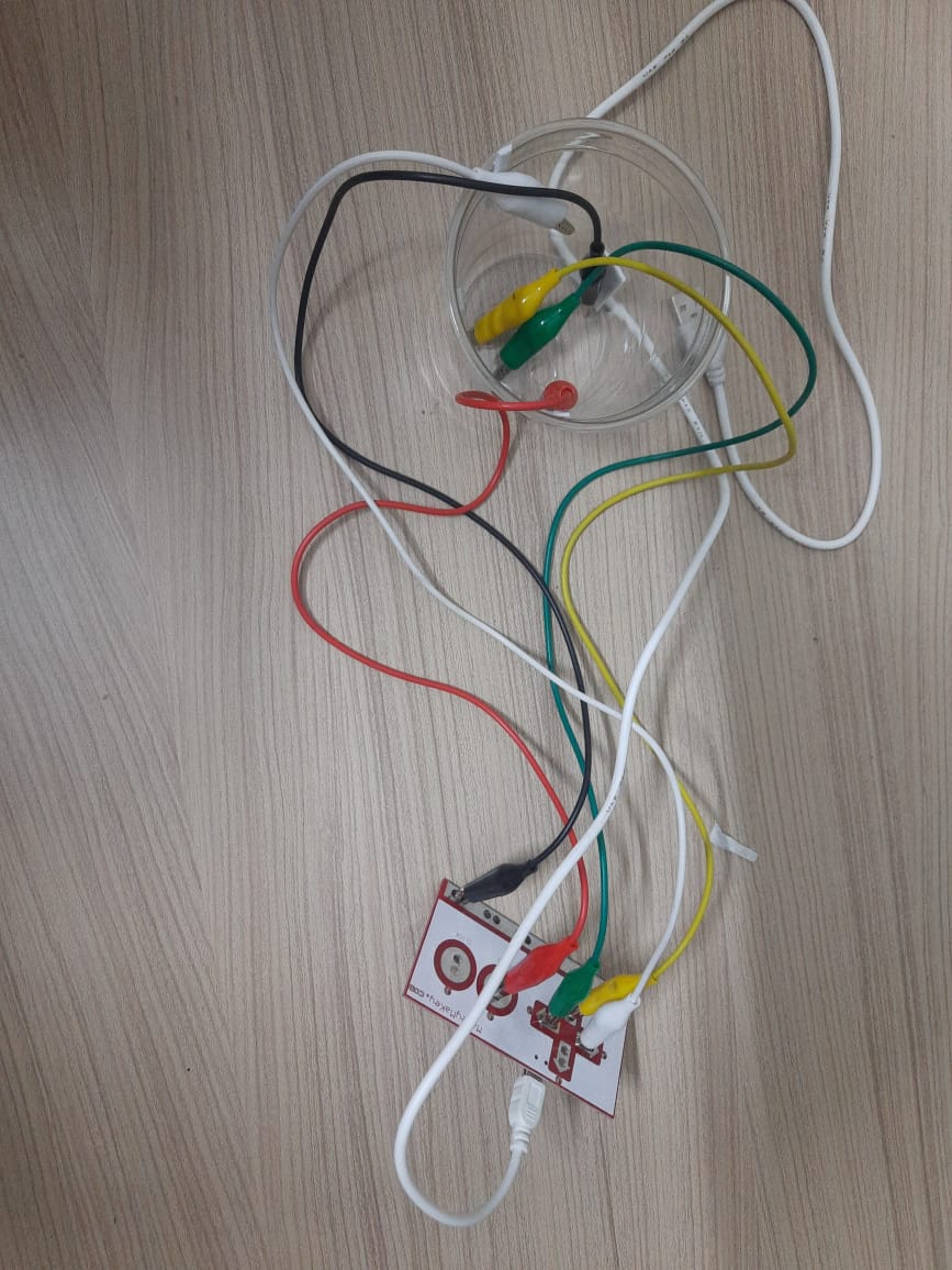 codingcrocs's tweet image. Smart water Kettle with Makey makey