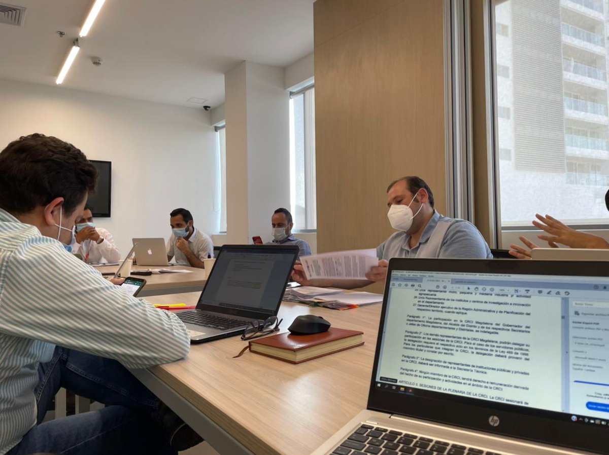 CRCImagdalena's tweet photo. La Comisión Regional de Competitividad e Innovación sostuvo una importante reunión con @magdalenagober a través de su Oficina de Planeación. 

En la reunión se concretaron puntos de trabajo definiendo como compromisos: https://t.co/kn5VyRCgfA