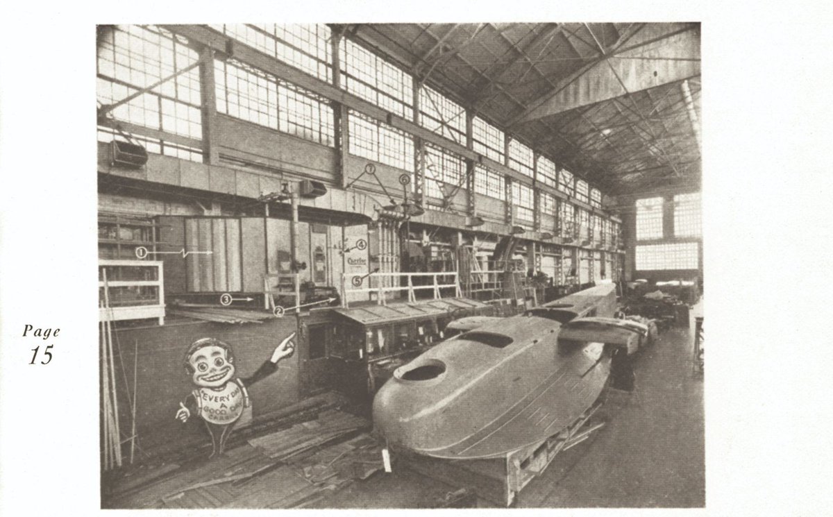 In 1919, @Carrier featured a look at an early plane prototype that was constructed in a factory cooled by Carrier HVAC equipment.