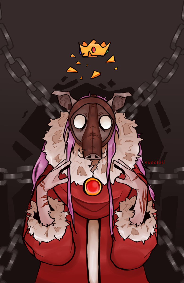 Laceil_'s tweet photo. Technoblade + Victorian torture method? Now that’s my kinda fanart 
(RTs appreciated)
#technoblade #technobladefanart #dreamsmp #dsmp #smp #mcyt #art #dream #dreamsmpfanart #minecraft https://t.co/SuCFeRfxxG
