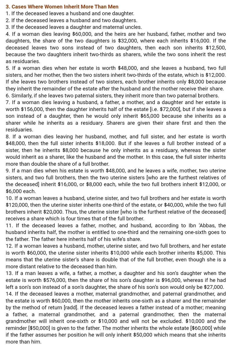 A final blow to noodles on this issue is in the pictures below. In many cases, A WOMAN RECEIVES EQUAL OR EVEN MORE INHERITANCE THAN A MAN DOES. You can read all such cases in these pics below. Noodles is gonna cry after this one.