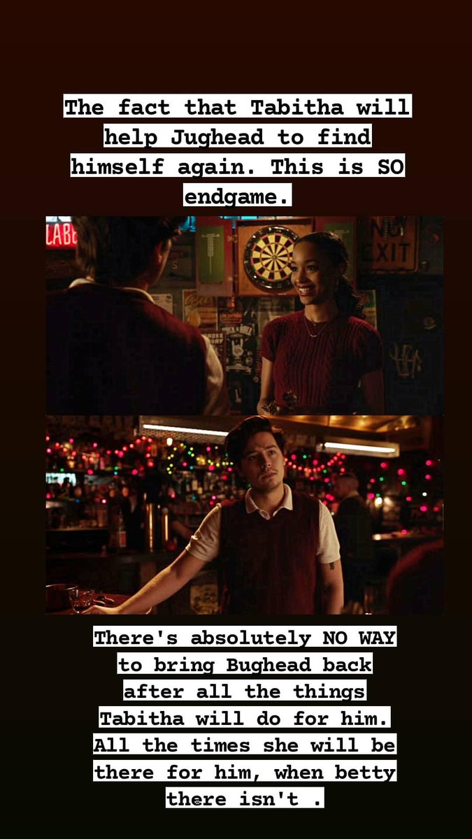 Barchie18love's tweet photo. My thoughts.
#barchie #riverdale #tughead https://t.co/ILzqn3faYH
