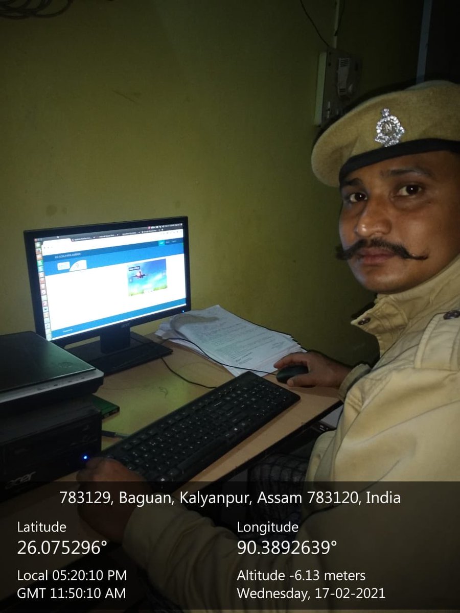 dintya15's tweet photo. One more police station( hard location)connected through Bharat net.State: Assam 
Dist: Goalpara 
Block: kharmuza
PS: baguan https://t.co/Ii9lvXZQct