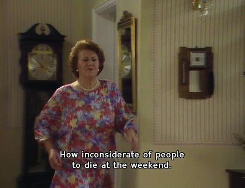 MeredithRiggs39's tweet photo. Happy 92nd birthday to Dame Patricia Routledge, who brought Hyacinth Bucket (Bouquet) - one of the funniest characters in television history - to life in Keeping Up Appearances. Truly an icon. https://t.co/uEpkgcyfJy