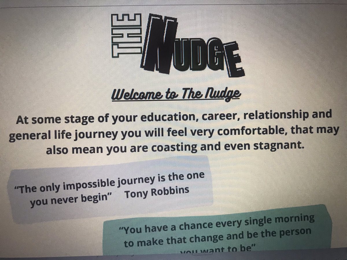 Excellent Personal Development this morning with <a href="/graemeforeman10/">Graeme Foreman</a> delivering his  <a href="/GFIntSol/">GF International Solutions</a> session #TheNudge An opportunity to do some self-evaluation and take a moment out to reflect.